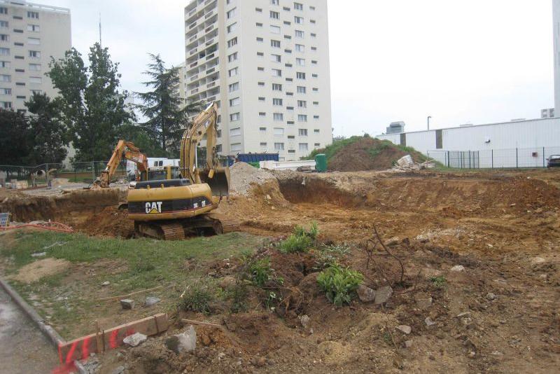 TERRASSEMENT DES FONDATIONS BATIMENT BIOMASSE